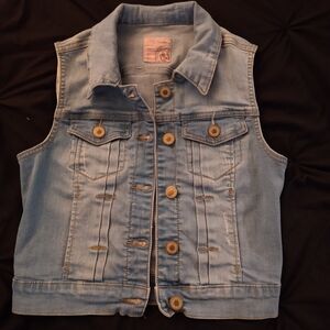J&m jean vest